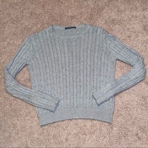 gray brandy melville sweater